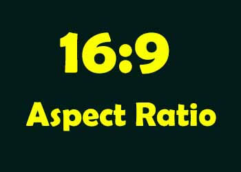 16 9 aspect ratio