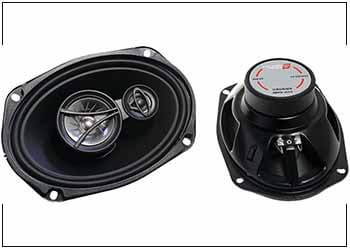 CERWIN Vega XED693 6 x 9 Inches 350 Watts Max 3-Way Coaxial Speaker Set
