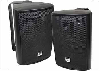 Dual Electronics LU43PB High Performance Outdoor Indoor Speakers