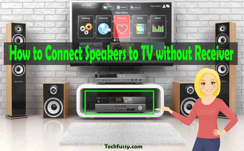 How to Connect Speakers to TV without Receiver