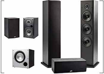 Polk Audio 5.1 Channel Home Theater System with Powered Subwoofer