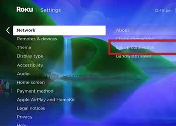 Set up connection