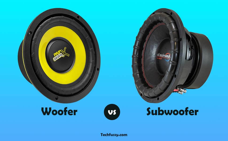 Woofer vs Subwoofer