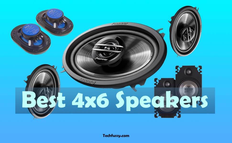 best 4x6 speakers