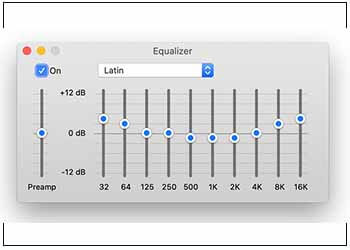 best equalizer settings latin